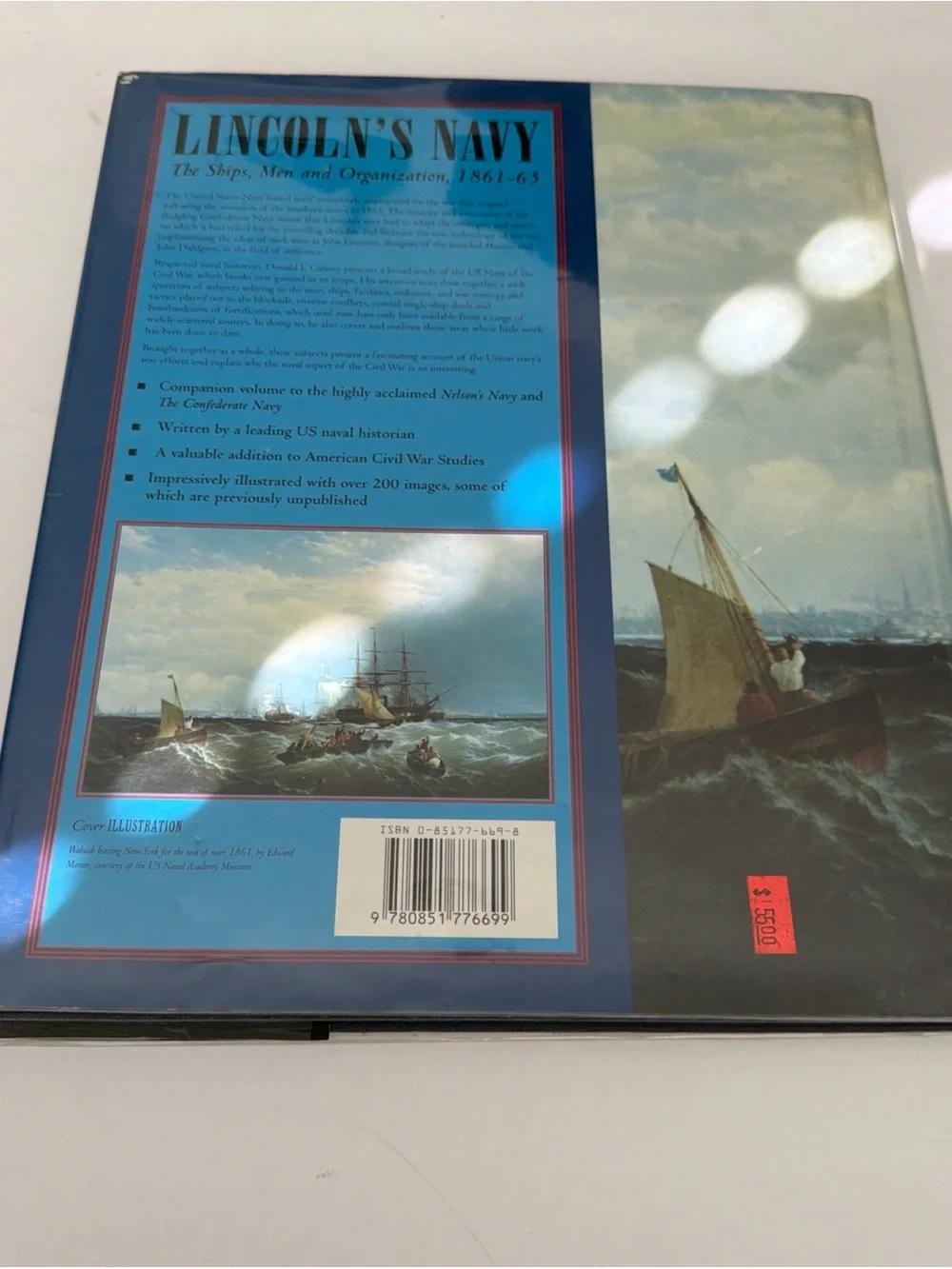 Donald Canney Lincoln's Navy The Ships Men & Organization 1861-65 Hardcover w/DJ